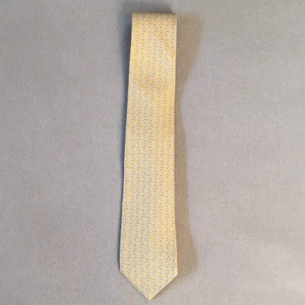 Ferragamo Giraffe-Print Silk Tie - Picture 12 of 16